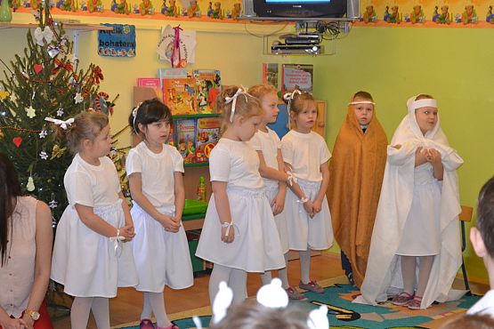 Grafika #23: Spotkanie gwiazdkowe w przedszkolu