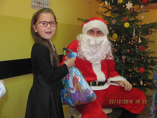 Grafika #6: Spotkanie z Mikołajem