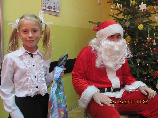 Grafika #7: Spotkanie z Mikołajem