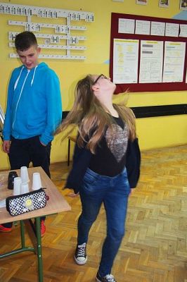 Grafika #10: Andrzejki w klasie I b gimnazjum