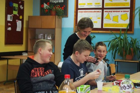 Grafika #2: Andrzejki w klasie I b gimnazjum