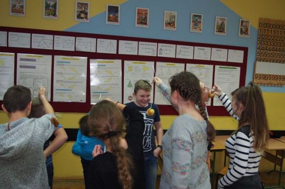 Grafika #3: Andrzejki w klasie I b gimnazjum