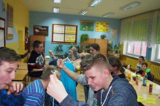 Grafika #4: Andrzejki w klasie I b gimnazjum