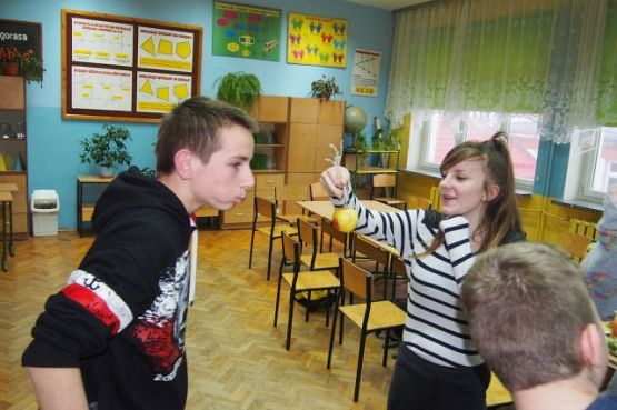 Grafika #6: Andrzejki w klasie I b gimnazjum