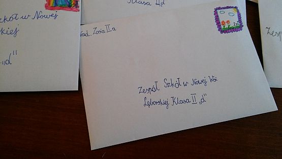 Grafika #9: IIa pisze listy do rówieśników z Nowej Wsi Lęborskiej