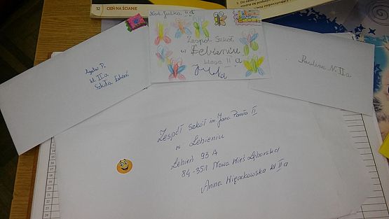 Grafika #0: IIa pisze listy do rówieśników z Nowej Wsi Lęborskiej
