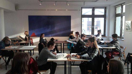 Grafika #14: Żywa lekcja plastyki w Zespole Szkół Plastycznych w Gdyni