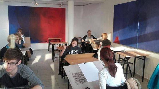 Grafika #15: Żywa lekcja plastyki w Zespole Szkół Plastycznych w Gdyni