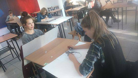 Grafika #8: Żywa lekcja plastyki w Zespole Szkół Plastycznych w Gdyni