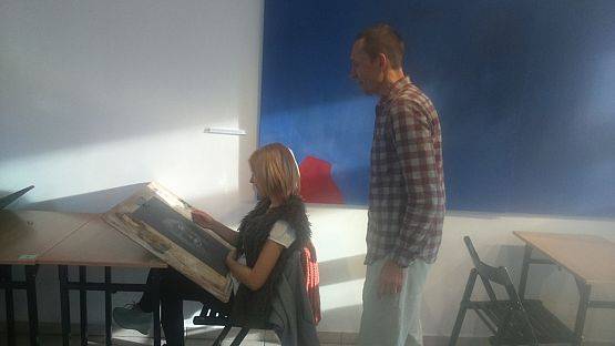 Grafika #9: Żywa lekcja plastyki w Zespole Szkół Plastycznych w Gdyni