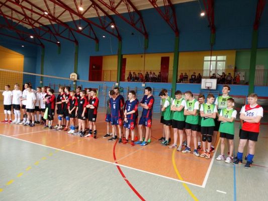 Grafika #0: Turniej Piłki Siatkowej Chłopców z okazji Dnia Niepodległości o puchar dyrektora Zespołu Szkół im. Jana Pawła II w Łebieniu