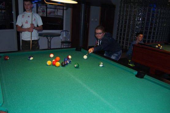 Grafika #7: Klasa I b gimnazjum bawi się w kręgielni