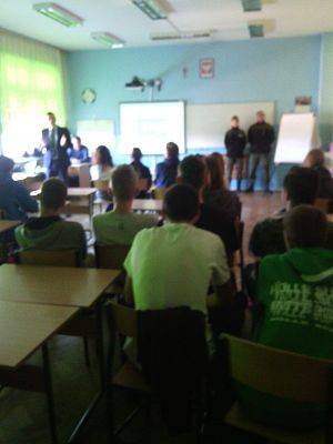 Grafika #12: Wizyta gimnazjalistów w Centrum Kształcenia Praktycznego w Lęborku