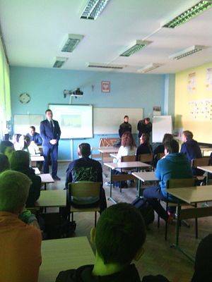 Grafika #10: Wizyta gimnazjalistów w Centrum Kształcenia Praktycznego w Lęborku