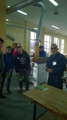 Grafika #0: Wizyta gimnazjalistów w Centrum Kształcenia Praktycznego w Lęborku