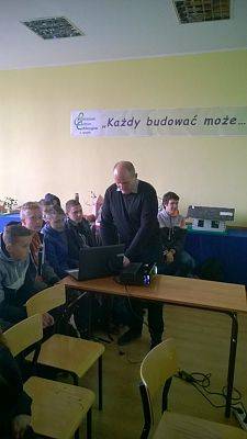 Grafika #9: Wizyta gimnazjalistów w Centrum Kształcenia Praktycznego w Lęborku