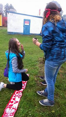 Grafika #3: Wyprawa integracyjna połączona z otrzęsinami klas pierwszych gimnazjum