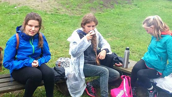 Grafika #9: Wyprawa integracyjna połączona z otrzęsinami klas pierwszych gimnazjum