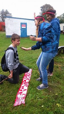 Grafika #11: Wyprawa integracyjna połączona z otrzęsinami klas pierwszych gimnazjum