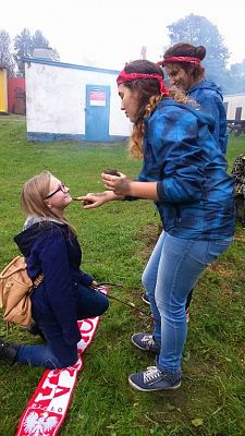 Grafika #15: Wyprawa integracyjna połączona z otrzęsinami klas pierwszych gimnazjum