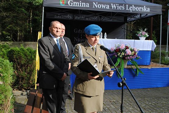 Grafika #10: Uroczystość patriotyczno - religijna ku czci pomordowanych więźniów Obozu Koncentracyjnego Stutthof