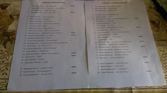 Grafika #8: Nie wszyscy uczniowie odpoczywali w wakacje! Dla Julii Wolskiej był to bardzo pracowity czas.