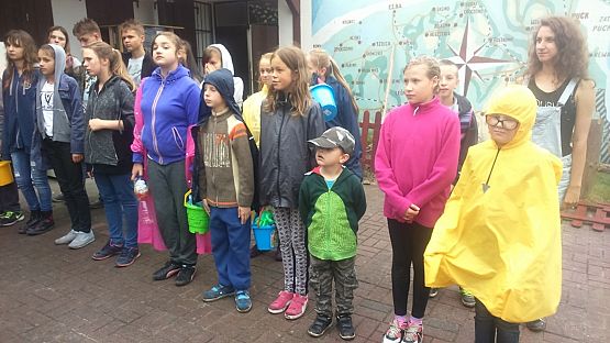 Grafika #19: Harcerski obóz w Szklanej Hucie