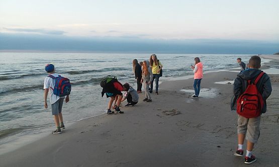 Grafika #2: Klasa IV na biwaku 15-17 czerwca