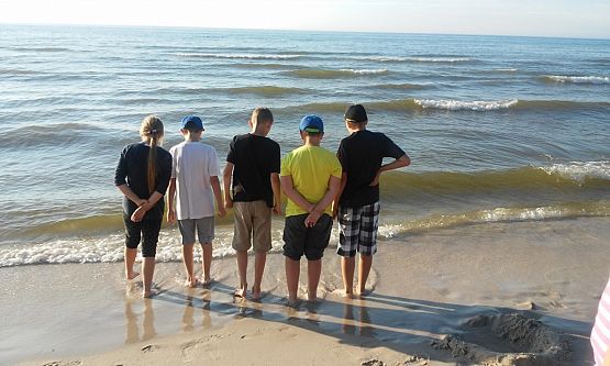 Grafika #6: Klasa IV na biwaku 15-17 czerwca