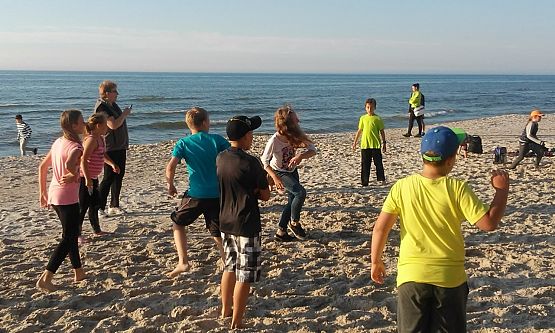 Grafika #7: Klasa IV na biwaku 15-17 czerwca