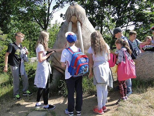 Grafika #9: Klasa IV na biwaku 15-17 czerwca