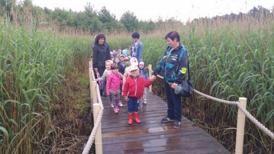 Grafika #2: Park Dinozaurów - wycieczka przedszkolaków do Łeby