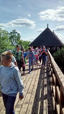 Grafika #4: Wycieczka do Biskupina, Gniezna