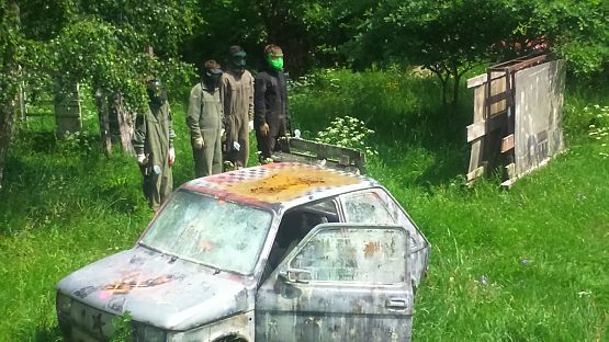 Grafika #6: Klasy pierwsze gimnazjum -wspomnienia z biwaku.