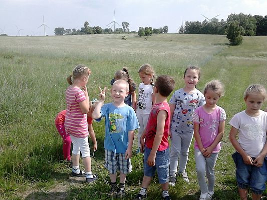 Grafika #18: Co kryje łąka? - zajęcia w klasie 1a