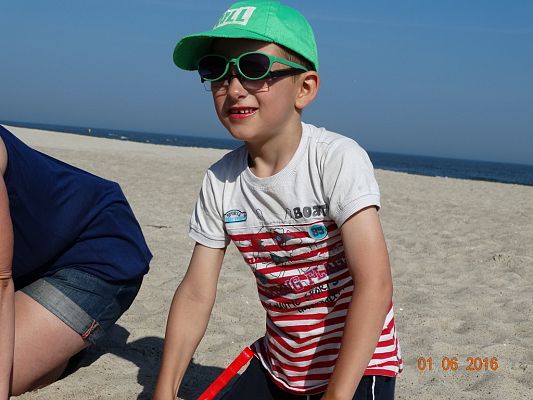 Grafika #24: Wycieczka pierwszoklasistów do Łeby z okazji Dnia Dziecka