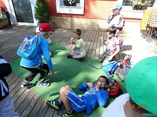 Grafika #56: Wycieczka pierwszoklasistów do Łeby z okazji Dnia Dziecka