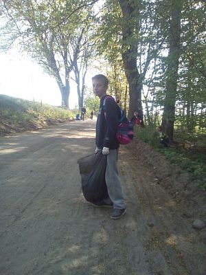 Grafika #7: Przygotowania do XXXIV Ogólnopolskiego Otwartego Biegu Przełajowego o,, Puchar Leśny\\ im. Tomasza Hopfera