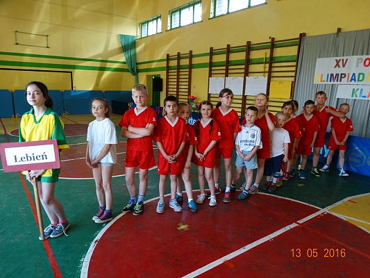 Grafika #0: XV OLIMPIADA SPORTOWA KLAS I-III