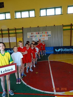 Grafika #5: XV OLIMPIADA SPORTOWA KLAS I-III