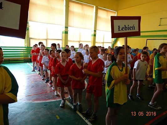 Grafika #12: XV OLIMPIADA SPORTOWA KLAS I-III