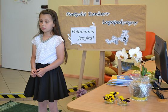 Grafika #8: Poetycki Konkurs Logopedyczny Łamańce językowe