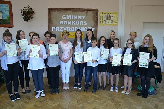 Grafika #12: Gminny Konkurs Przyrodniczy