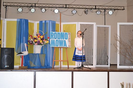 Grafika #3: " RODNÔ MÒWA"- KONKURS RECYTATORSKI LITERATURY KASZUBSKIEJ