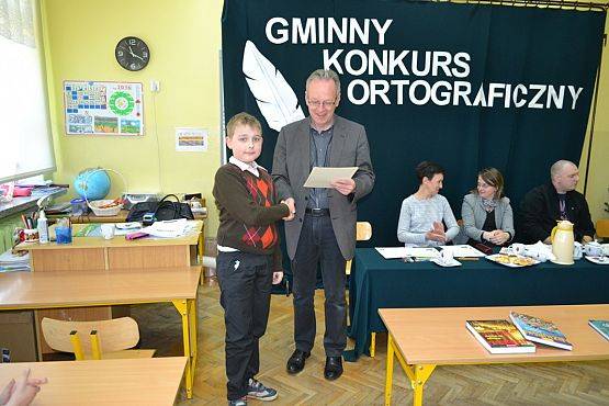 Grafika #14: Gminny Konkurs Ortograficzny
