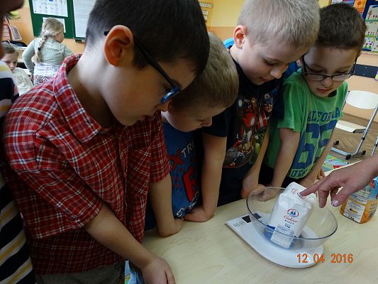 Grafika #11: Co to jest kilogram? - zajęcia w klasie Ia