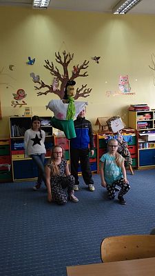 Grafika #18: Klasy I-III pożegnały zimę i powitały WIOSNĘ!!!