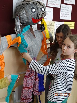 Grafika #0: Klasy I-III pożegnały zimę i powitały WIOSNĘ!!!