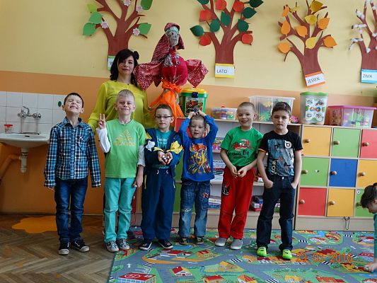 Grafika #1: Klasy I-III pożegnały zimę i powitały WIOSNĘ!!!