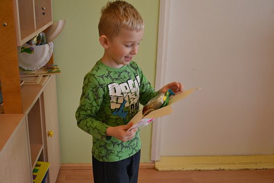 Grafika #4: "Zajączek" w przedszkolu